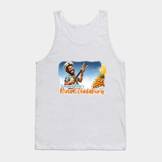 Coconut Pete's Pina Coladaburg Tank Top by Imagequest